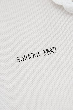 画像5: F&A / ニット編み襟トップス  アイボリー T-24-10-31-015-LO-TO-HD-ZT281