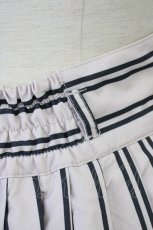 画像3: 【SALE】an another angelus / ベルト付きストライプスカート  ベージュ T-24-11-03-021-CA-SK-HD-ZT163 (3)