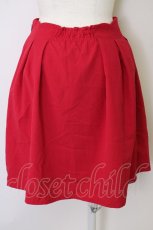 画像2: 【SALE】Fi.n.t / ウエストスカラップミニスカート  赤 T-24-11-03-023-CA-SK-HD-ZT163 (2)