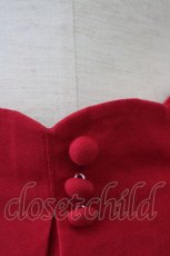 画像3: 【SALE】Fi.n.t / ウエストスカラップミニスカート  赤 T-24-11-03-023-CA-SK-HD-ZT163 (3)