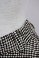 画像5: 【SALE】Fi.n.t / シェパードチェックリボン刺繍スカート  ブラウン T-24-11-03-031-CA-SK-HD-ZT138 (5)