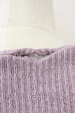 画像3: 【SALE】F&A / スカラップ長袖ニット  パープル T-24-11-03-002-LO-TO-HD-ZT167 (3)