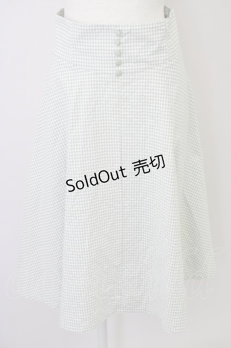 画像1: 【SALE】an another angelus / ギンガムチェックスカート  グリーンＸ白チェック T-24-11-03-018-CA-SK-HD-ZT163 (1)