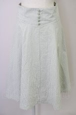 画像1: 【SALE】an another angelus / ギンガムチェックスカート  グリーンＸ白チェック T-24-11-03-018-CA-SK-HD-ZT163 (1)