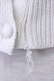 画像4: F&A / ローズ刺繍透かし編みカーディガン  アイボリーＸ青 T-24-11-07-035-LO-SK-HD-ZT144 (4)