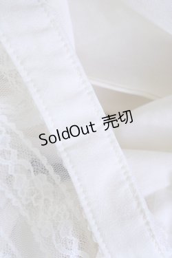 画像5: 【SALE】an another angelus / ヨークチュールレースプルオーバーブラウス  アイボリー T-24-11-07-038-CA-BL-HD-ZT144