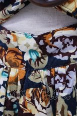 画像4: 【SALE】Fi.n.t / フラワー総柄スカート  ブラウンＸ白 T-24-11-07-055-CA-SK-HD-ZT143 (4)