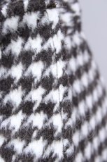 画像5: 【SALE】an another angelus / 千鳥柄ラップ風デザインスカート  ブラウンＸ白チェック T-24-11-07-056-CA-SK-HD-ZT143 (5)