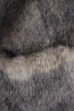 画像6: 【SALE】an another angelus / ローズボタンフェイクファーコート  ブラウン T-24-11-07-059-CA-CO-HD-ZTC052 (6)