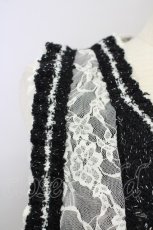画像3: 【SALE】axes femme /  ニットベスト  黒 T-24-11-10-001-AX-TO-AS-ZT156 (3)
