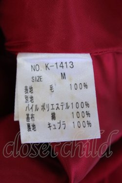 画像8: Jane Marple / COATファー襟ショートケープコート  赤 T-24-11-13-011-JM-CO-AS-ZT-C060