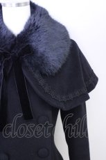 画像5: Mary Magdalene / COAT ケープ付きミディコート  黒 T-24-11-13-004-CL-CO-AS-ZT (5)