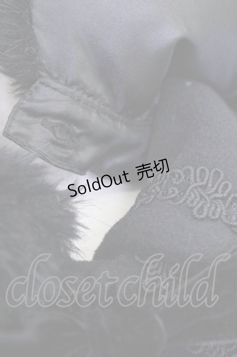 画像7: Mary Magdalene / COAT ケープ付きミディコート  黒 T-24-11-13-004-CL-CO-AS-ZT (7)