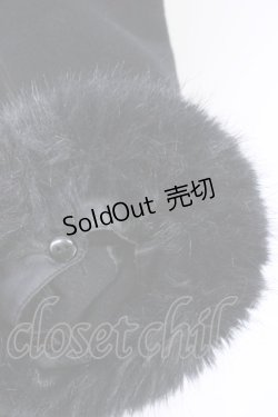 画像10: Mary Magdalene / COAT ケープ付きミディコート  黒 T-24-11-13-004-CL-CO-AS-ZT