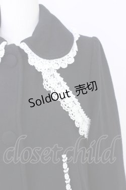 画像5: BABY,THE STARS SHINE BRIGHT / 小公女コート  黒x白 T-24-11-13-006-BA-TO-AS-ZT