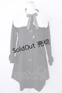 Amavel / COATバイカラーコート  黒ｘベージュ T-24-11-13-008-CA-CO-AS-ZT-C060