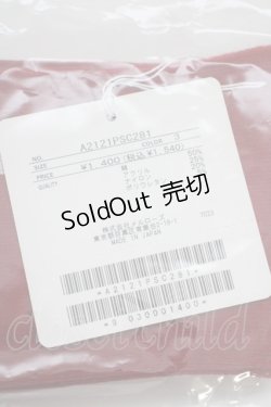 画像3: PINK HOUSE / カラフルロゴソックス  赤 T-24-11-27-050-LO-ZA-SA-ZT432