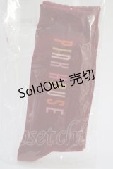 PINK HOUSE / カラフルロゴソックス  赤 T-24-11-27-051-LO-ZA-SA-ZT432