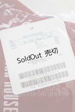 画像3: PINK HOUSE / カラフルロゴソックス  赤 T-24-11-27-051-LO-ZA-SA-ZT432