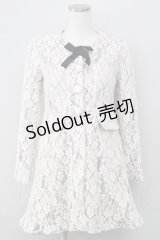 an another angelus / レース重ねコート  ピンク T-24-12-02-033-CA-CO-SA-ZT357