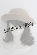 axes femme / パールレースボーラーハット  アワピンク T-24-12-03-010-AX-AC-SA-ZT-K007