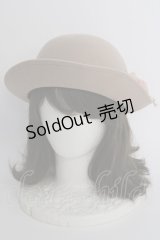 axes femme / パールレースボーラーハット  アワピンク T-24-12-03-010-AX-AC-SA-ZT-K007