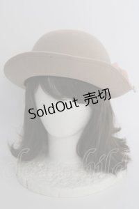 axes femme / パールレースボーラーハット  アワピンク T-24-12-03-010-AX-AC-SA-ZT-K007