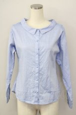 画像1: 【SALE】F&A / クレリックシャツ  ブルー T-24-12-04-026-LO-BL-HD-ZT391 (1)