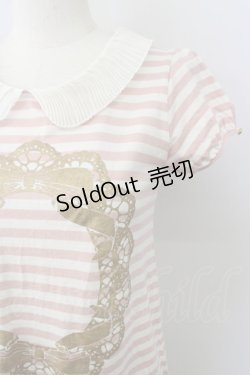 画像4: F i.n.t / 襟付きストライプトップス  ピンク T-24-12-04-008-CA-TO-HD-ZT385