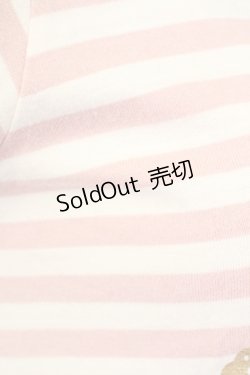 画像5: F i.n.t / 襟付きストライプトップス  ピンク T-24-12-04-008-CA-TO-HD-ZT385