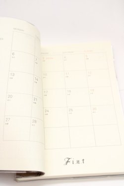 画像7: Fi.n.t / スケジュール帳  ブラウン T-24-12-09-069-CA-ZA-HD-ZT150