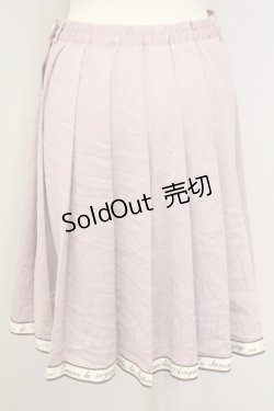 画像2: 【SALE】an another angelus / 裾メッセージリボンスカート  ピンク T-24-12-12-009-CA-SK-HD-ZT086