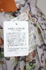 画像6: 【SALE】Fi.n.t / 壁紙花柄ギャザースカート  ラベンダー T-24-12-12-010-CA-SK-HD-ZT086 (6)