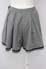 画像2: 【SALE】F i.n.t / 千鳥格子柄ショートパンツ  ブラック T-24-12-12-019-CA-PA-HD-ZT086 (2)