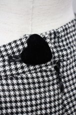画像4: 【SALE】F i.n.t / 千鳥格子柄ショートパンツ  ブラック T-24-12-12-019-CA-PA-HD-ZT086 (4)