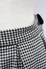 画像5: 【SALE】F i.n.t / 千鳥格子柄ショートパンツ  ブラック T-24-12-12-019-CA-PA-HD-ZT086 (5)