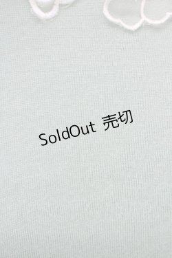 画像6: 【SALE】F i.n.t / フラワーモチーフ&シースルー袖トップス  グリーン T-24-12-13-004-CA-TO-HD-ZT104