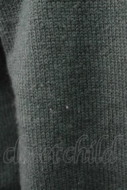 画像3: F i.n.t / 兵隊刺繍ニット  グリーン T-24-12-13-008-CA-TO-HD-ZT104