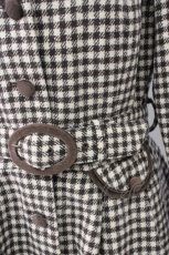 画像4: 【SALE】an another angelus / 千鳥格子コート  ブラウン T-24-12-13-014-CA-CO-HD-ZTC049 (4)