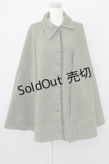 axes femme / 連釦ケープコート F カーキ T-24-12-14-011-AX-CO-SZ-ZT-C047