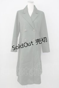 axes femme / クラシックロングコート L グリーン T-24-12-14-012-AX-CO-SZ-ZT-C049