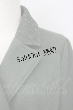 画像2: axes femme / クラシックロングコート L グリーン T-24-12-14-012-AX-CO-SZ-ZT-C049