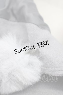 画像4: axes femme / パネル刺繍Ａラインコート M グレー T-24-12-15-006-AX-CO-SZ-ZT-C050