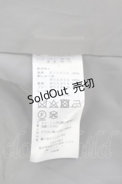 画像8: axes femme / パネル刺繍Ａラインコート M グレー T-24-12-15-006-AX-CO-SZ-ZT-C050