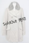 axes femme / ファーティペットコート  ベージュ T-24-12-15-002-AX-CO-AS-ZT-C050