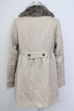 画像2: axes femme / ファーティペットコート  ベージュ T-24-12-15-002-AX-CO-AS-ZT-C050