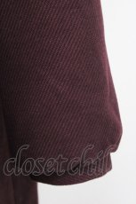 画像5: 【SALE】F i.n.t / ロングコート F ボルドー T-24-12-16-010-CA-CO-SZ-ZTC058 (5)