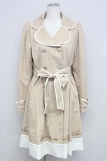 画像1: 【SALE】Amavel / リボンボタンコート  ベージュ T-24-12-18-019-CA-CO-SA-ZTC005 (1)