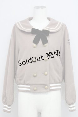 画像1: Amavel / セーラーブルゾン  ブラウン T-24-12-18-021-CA-CO-SA-ZT-C005