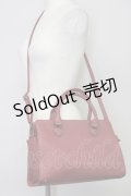 axes femme / 蝶型押しバッグ  ボルドー T-24-12-24-026-AX-BG-HD-ZT-K013